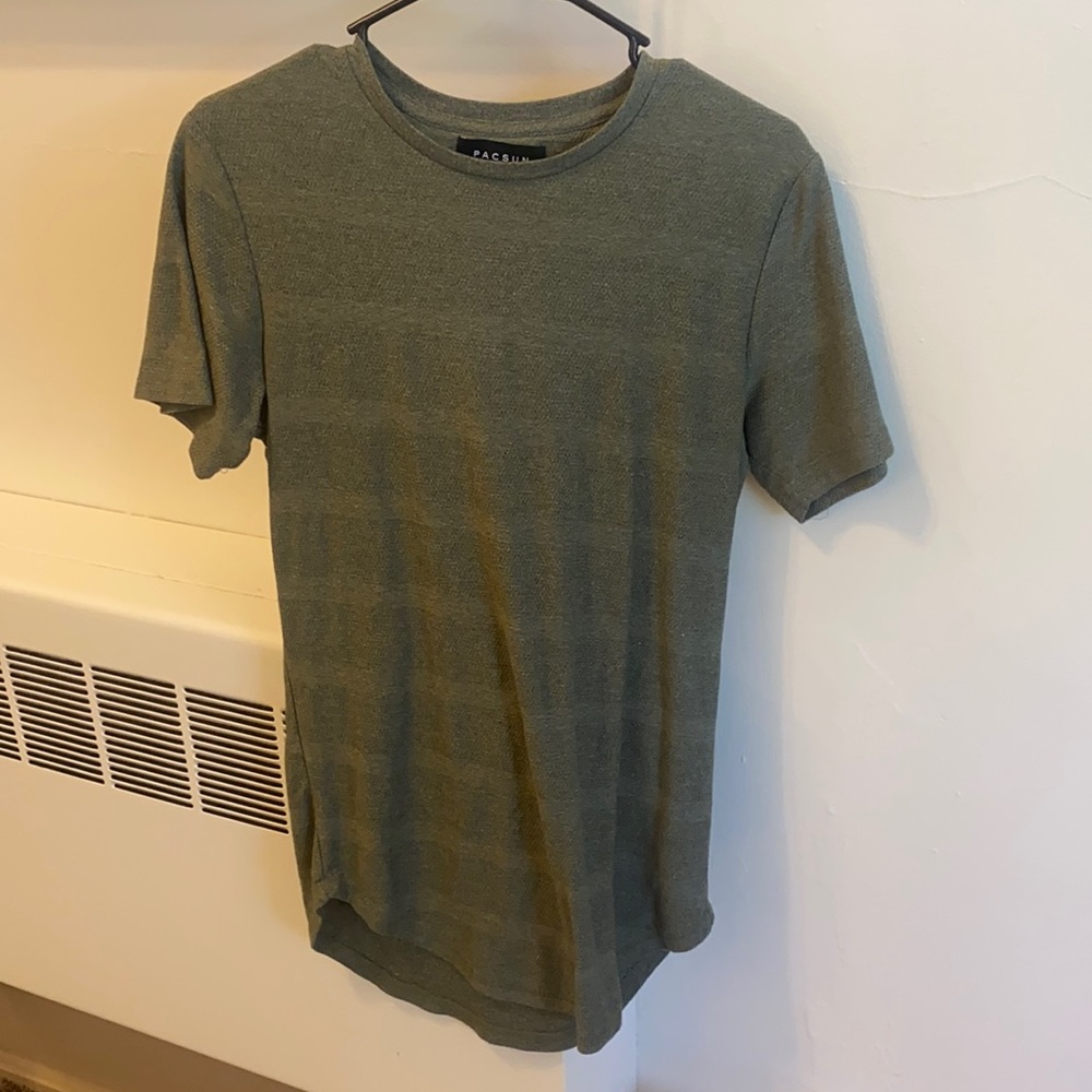 Long tee scoop bottom
